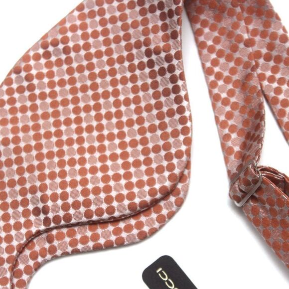 Men's Self tied Bow Tie Copper Color Bowtie - Picture 4 of 10